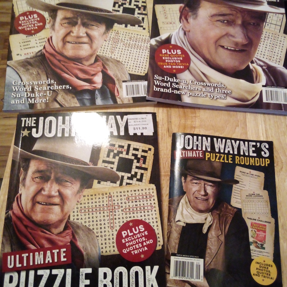 Ultimate Puzzle Book - Classic Cowboy Puzzle Collection (Brown, Red)